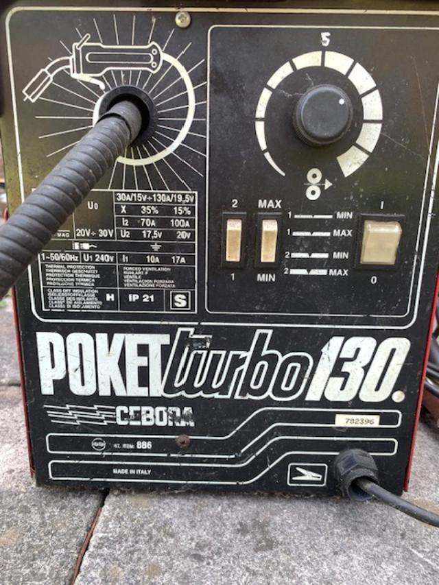 MIG Welder - Cebora Poket Turbo 130 .