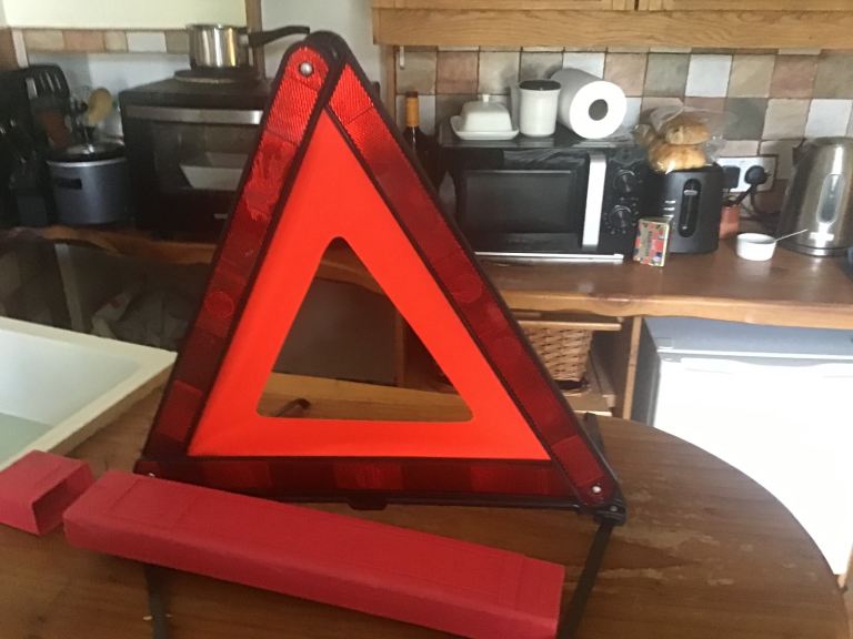 Red  Warning Triangle for Car 