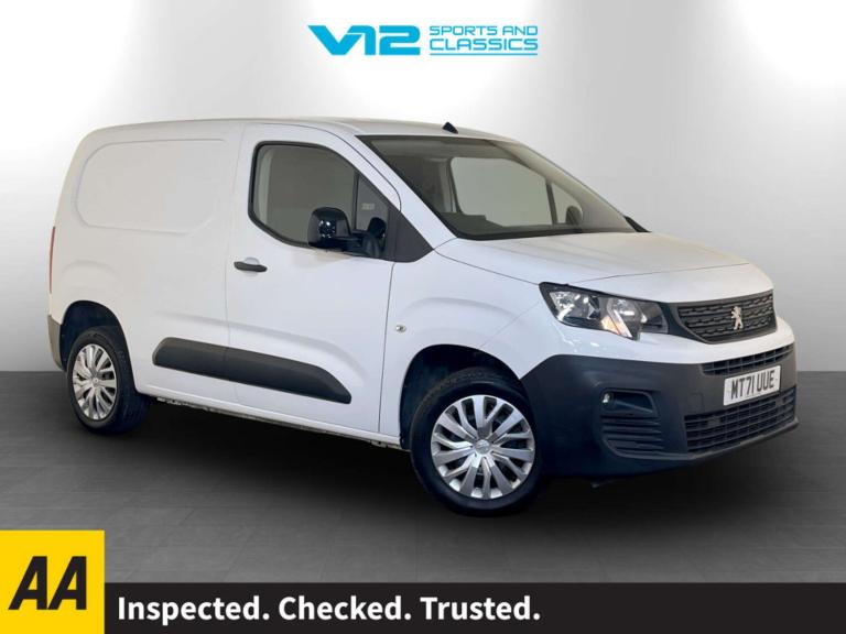 2021 Peugeot Partner 1000 1.5 BlueHDi 100 Professional Prem Van [6 Spd] PANEL VAN DIESEL Manual
