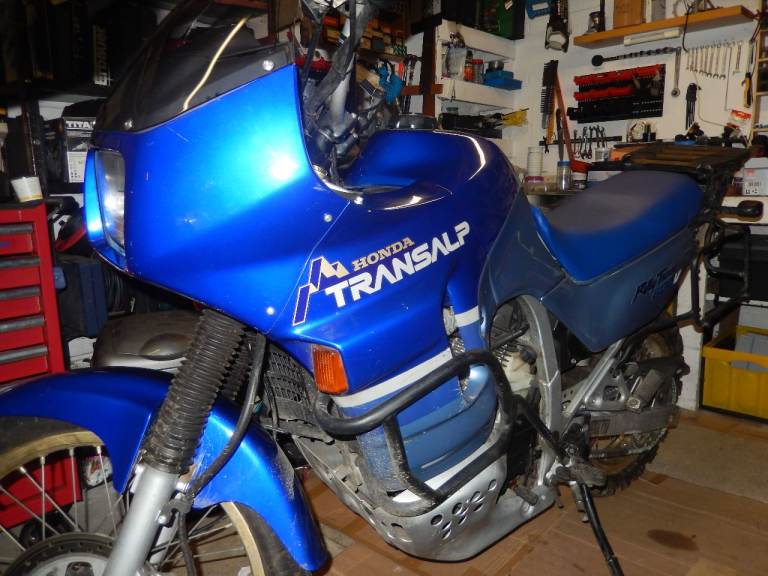 Honda transalp 600v, 1992, 583 (cc)