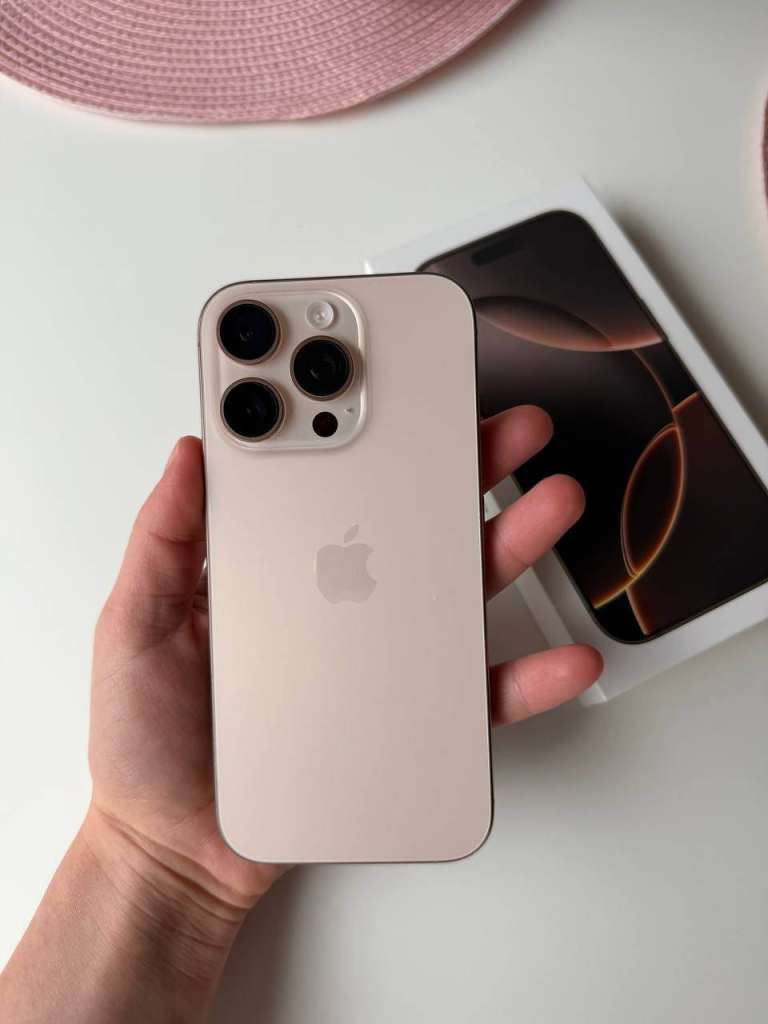 iPhone 16 Pro 128 GB – Pink, As Good As New