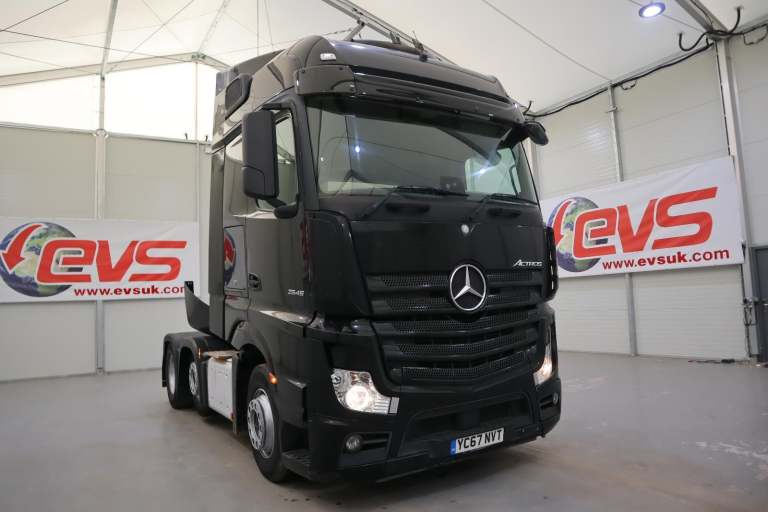 2017 (67 PLATE) Mercedes Benz ACTROS 2545 6x2 Euro 6 Tractor Units