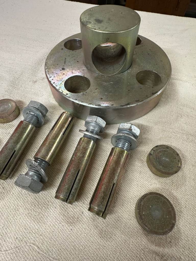 Ground Anchor for Motorbike