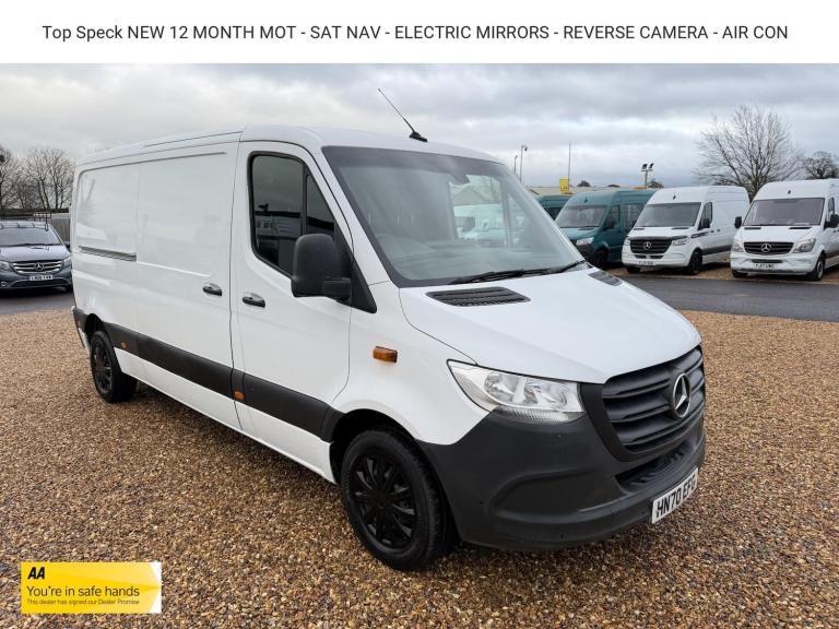 2020 Mercedes-Benz Sprinter 2.1 214 CDI Pure Panel Van 5dr Diesel Manual FWD L2 H1 Euro 6 (s/s) (...