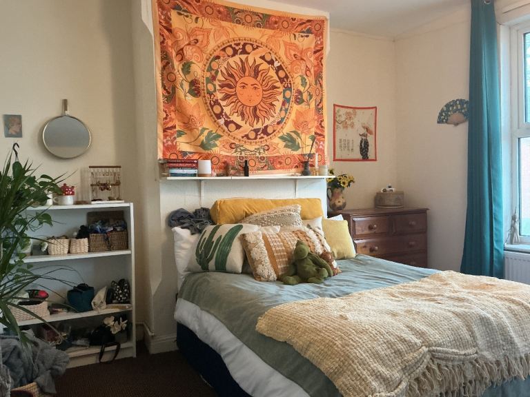 Double rooms near QMC and university 