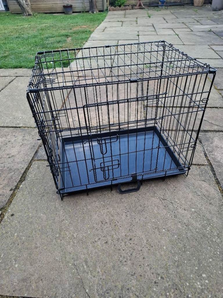 24" Folding puppy crate