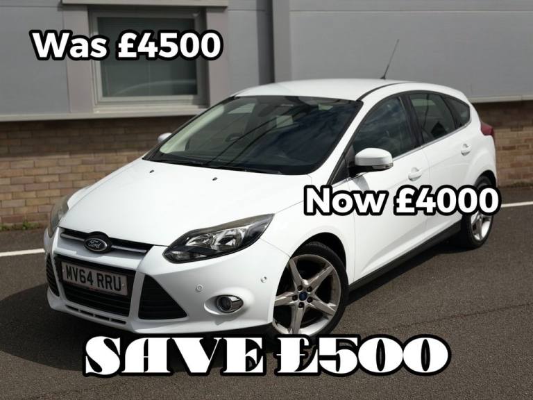 2014 Ford Focus 1.6 TDCi Titanium Navigator Hatchback 5dr Diesel Manual Euro 5 (s/s) (115 p Hatch...