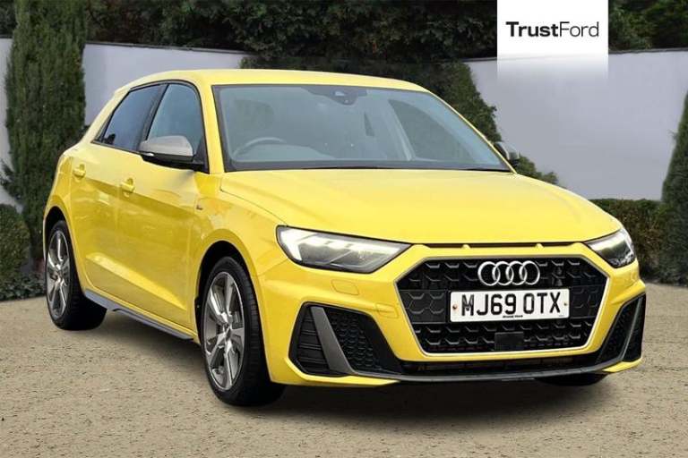 2019 Audi A1 40 TFSI S Line Competition 5dr S Tronic- Parking Sensors Semi-Auto Hatchback Petrol ...
