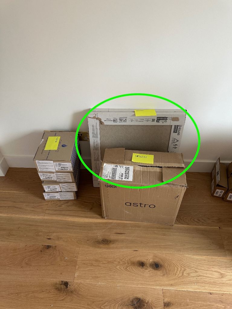 New Domus Industrial Porcelain Tiles (DFDL 01) – Leftover from Site