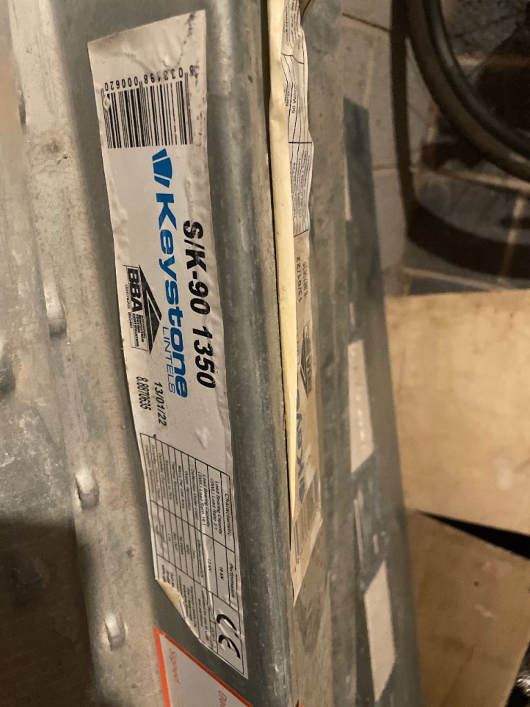 Catnic lintel 100mm cavity 