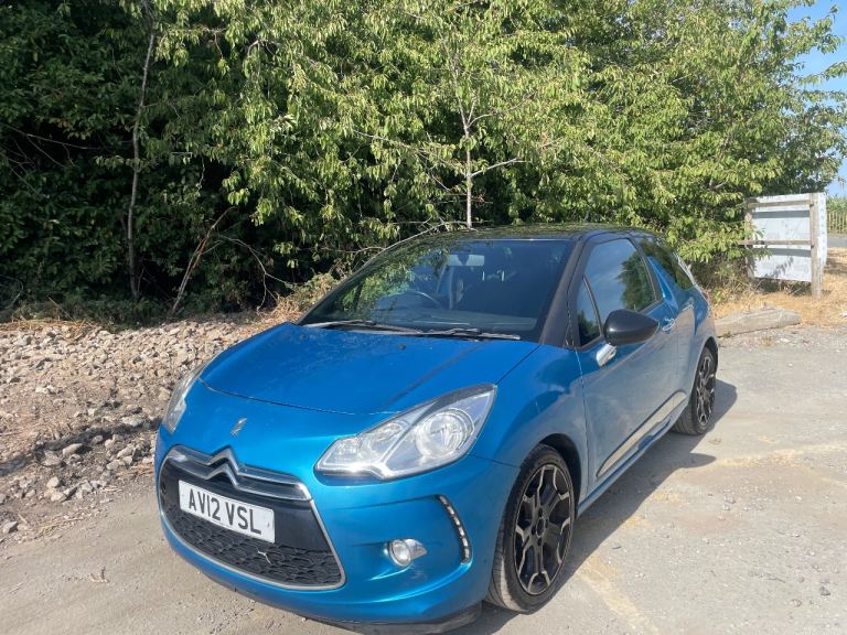 CITROEN DS3 1.6 E-HDI 12 REG BLUE 5 DOOR MOT OCTOBER 12TH 2026 TAX £20 LOW INSURANCE 70+MPG
