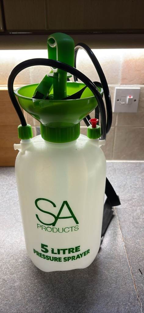 SA Products 5 Litre Pressure Sprayer - Good Condition