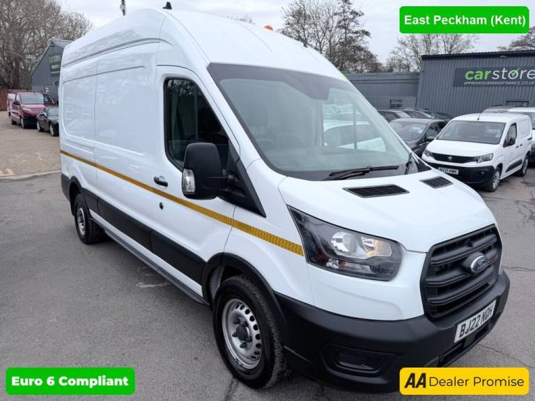 2022 Ford Transit 2.0 350 EcoBlue Leader L3 H3 panel van, 78,300 miles, Euro 6 diesel, Manual Pan...
