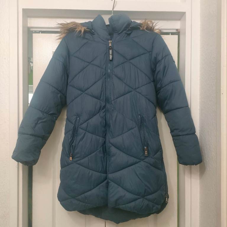 DKNY Girls Winter Puffer Jacket Coat size 14-16yrs 