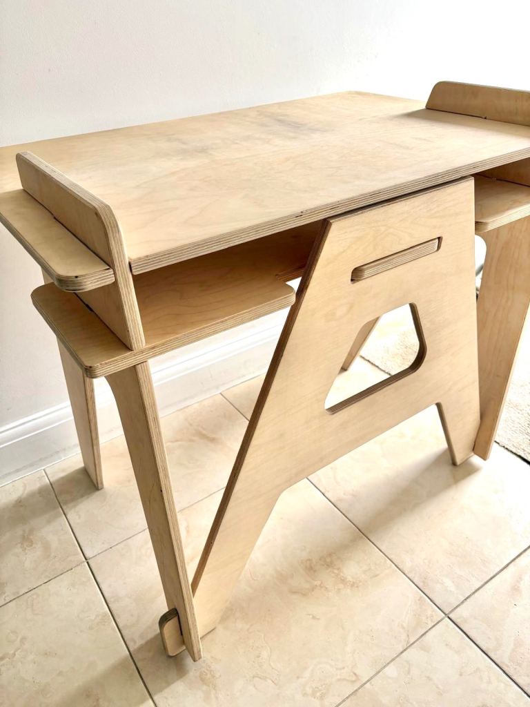 Stylish Plywood Desk