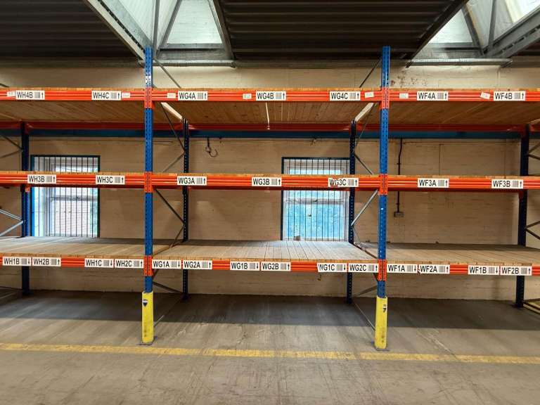 ESMENA PALLET RACKING STORAGE INDUSTRIAL WAREHOUSE GARAGE WORKSHOP FRAME & BEAMS 