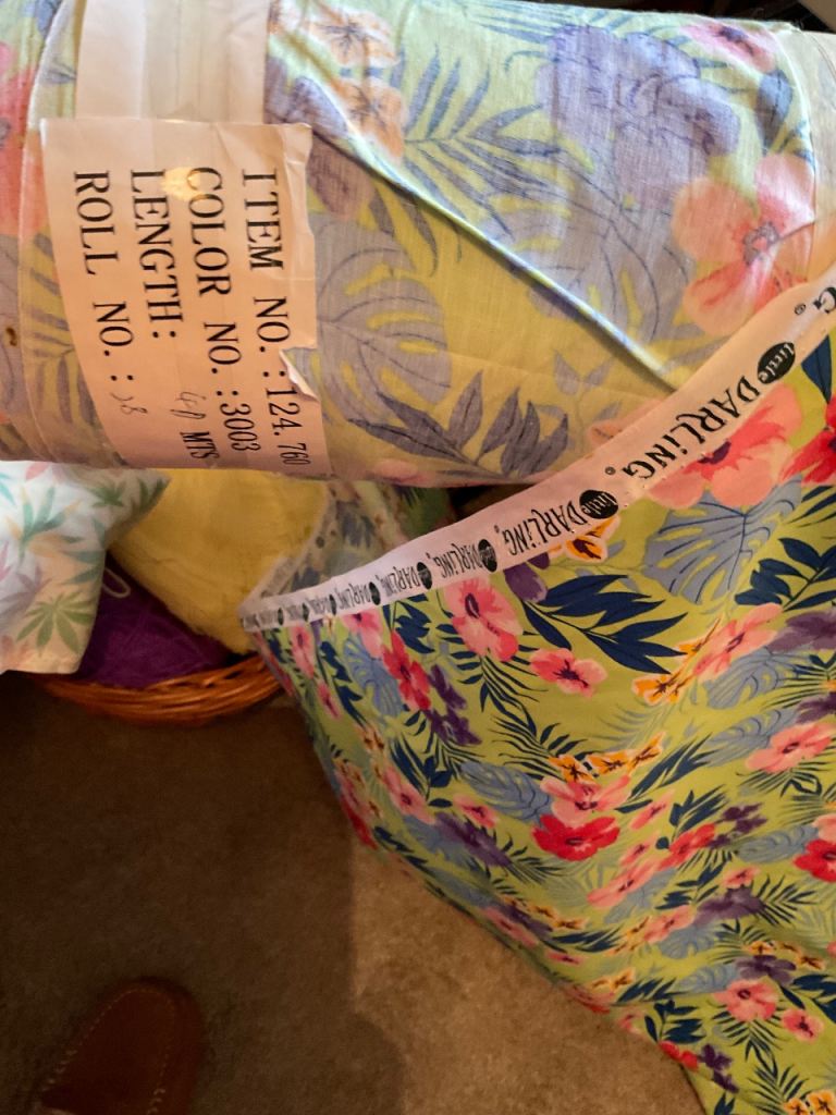 Sewing 17 Metres of Little Darling Fabric 60 inches wide Cotton 