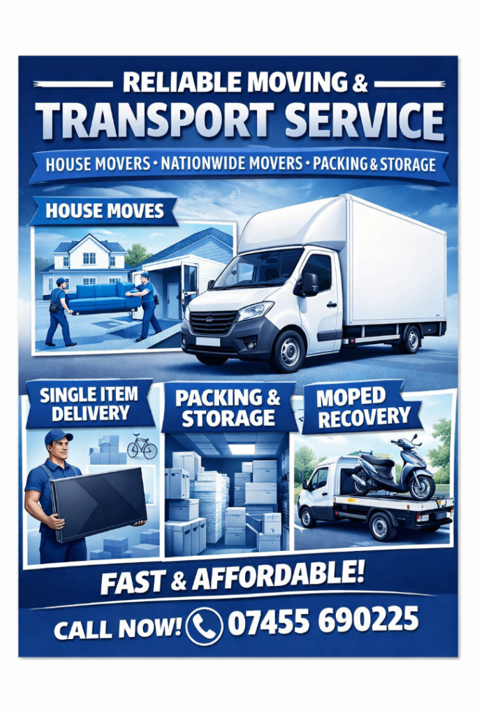 Man and Van / Removals | Professional and Affordable Man with Van / Cheap Price Sofa Bed Delivery 