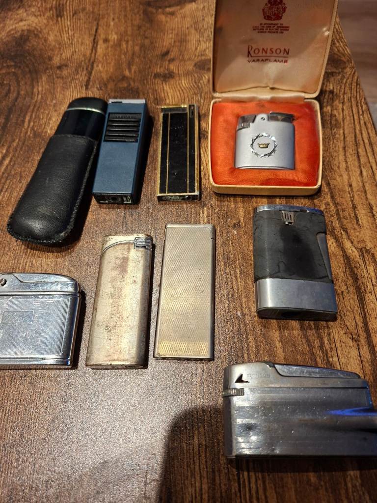 Vintage Ronaons lighters