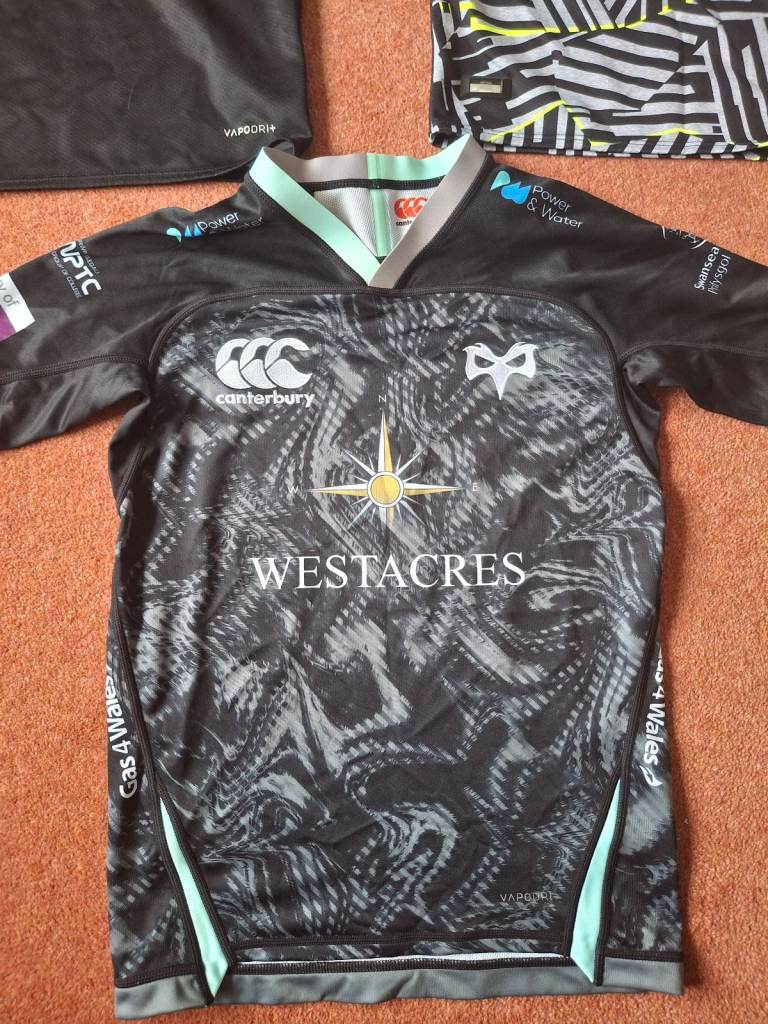 Ospreys Rugby Shirts.Children's Shirts.12yr old Ospreys Westacres £10.