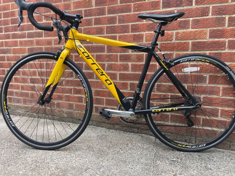 Carrera Road Bike – Yellow and Black, Good Condition
