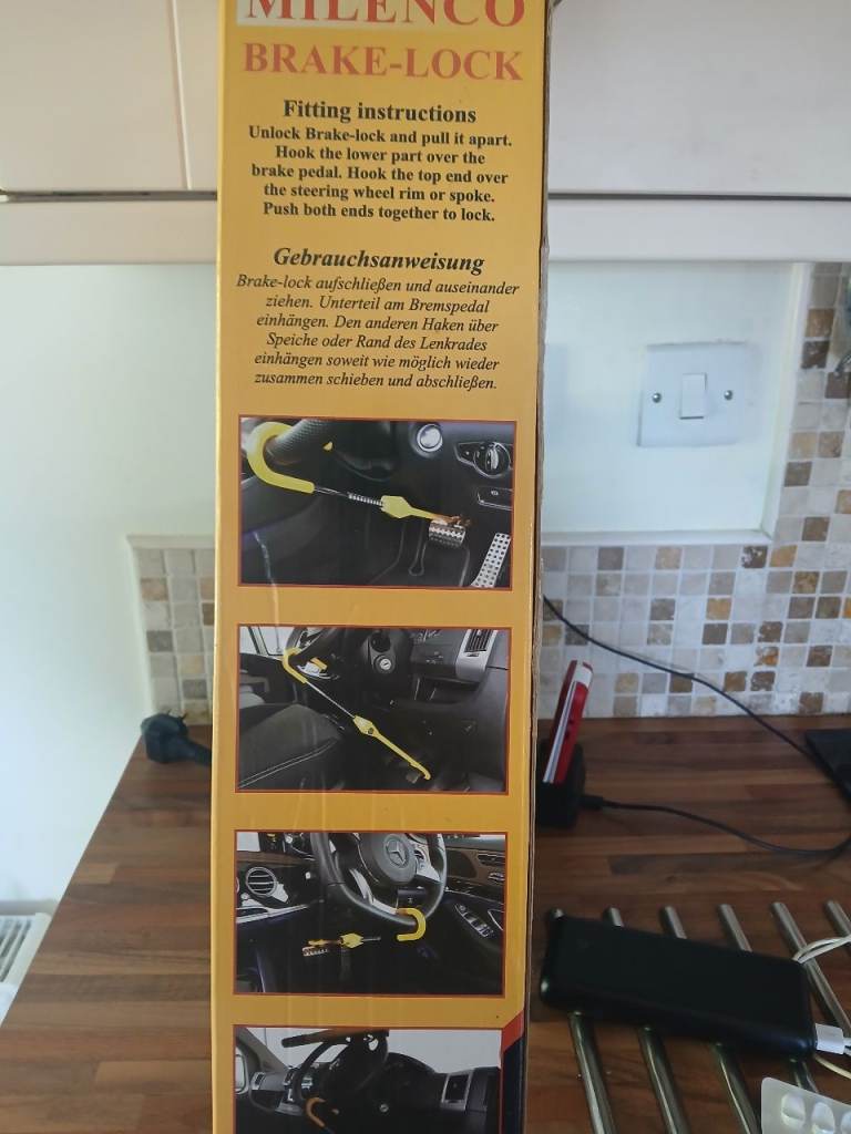 Milenco Steering wheel lock