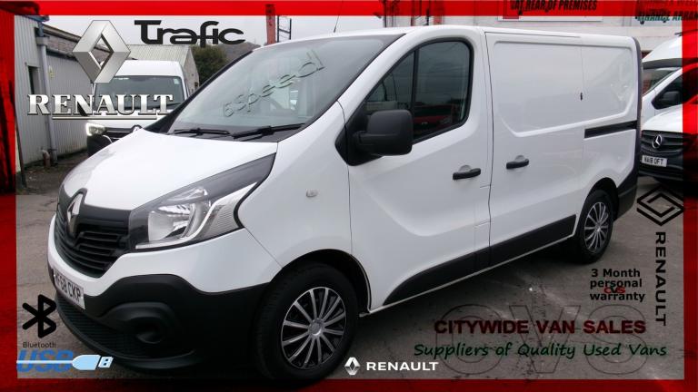 2018 Renault Trafic SL29 1.6 dCi 120ps Business Van PANEL VAN Diesel Manual