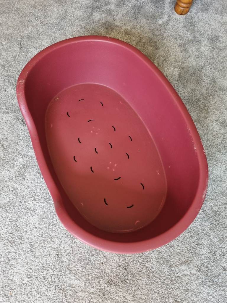 medium hard plastic dog bed