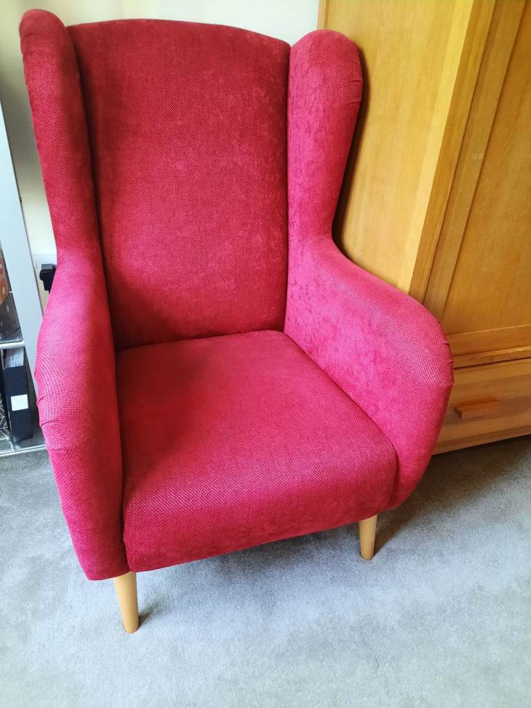 Red armchair 