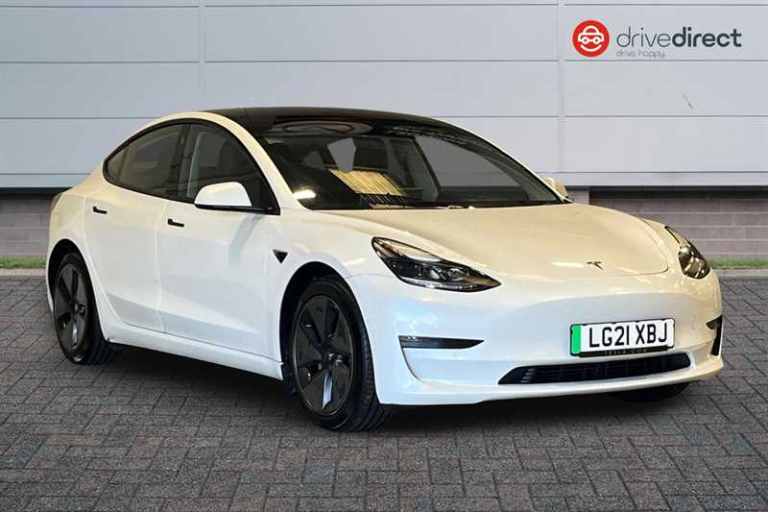 2021 Tesla Model 3 Standard Plus 4dr Auto SALOON ELECTRIC Automatic