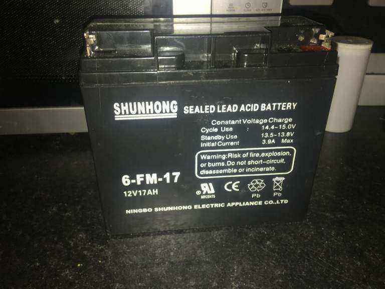 Shunhong 6-FM-17 12V17AH Sealed Lead Acid Battery