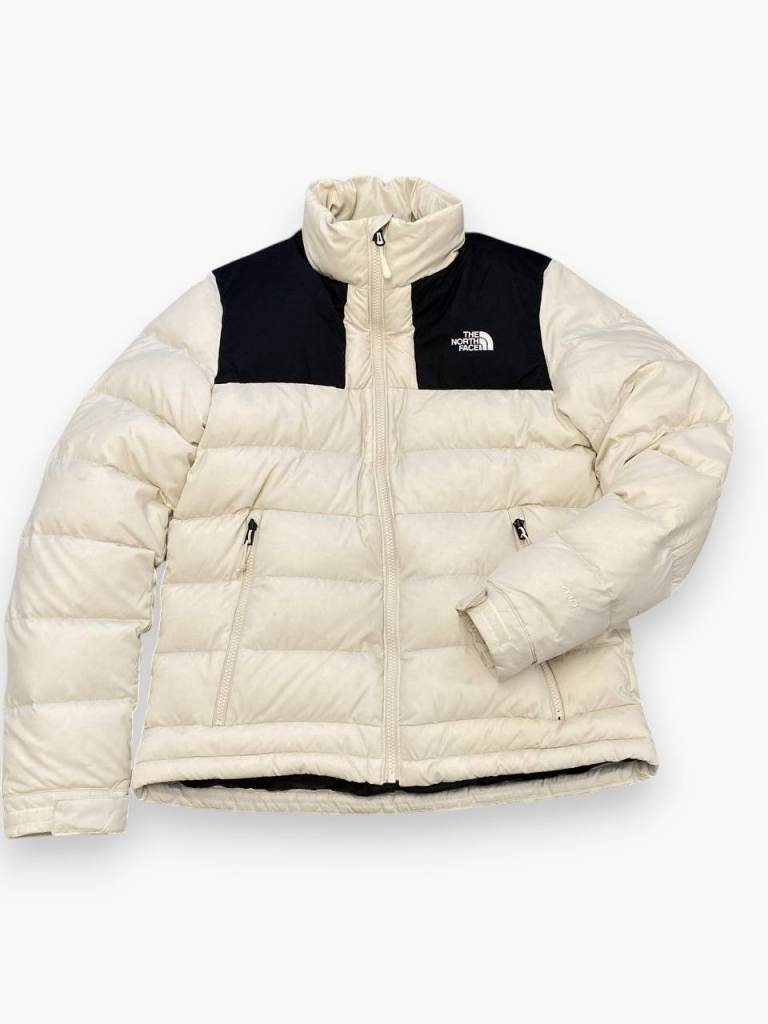 The North Face 700 Massif Puffer Jacket - M - Cream - Excellent Condition - RRP £315