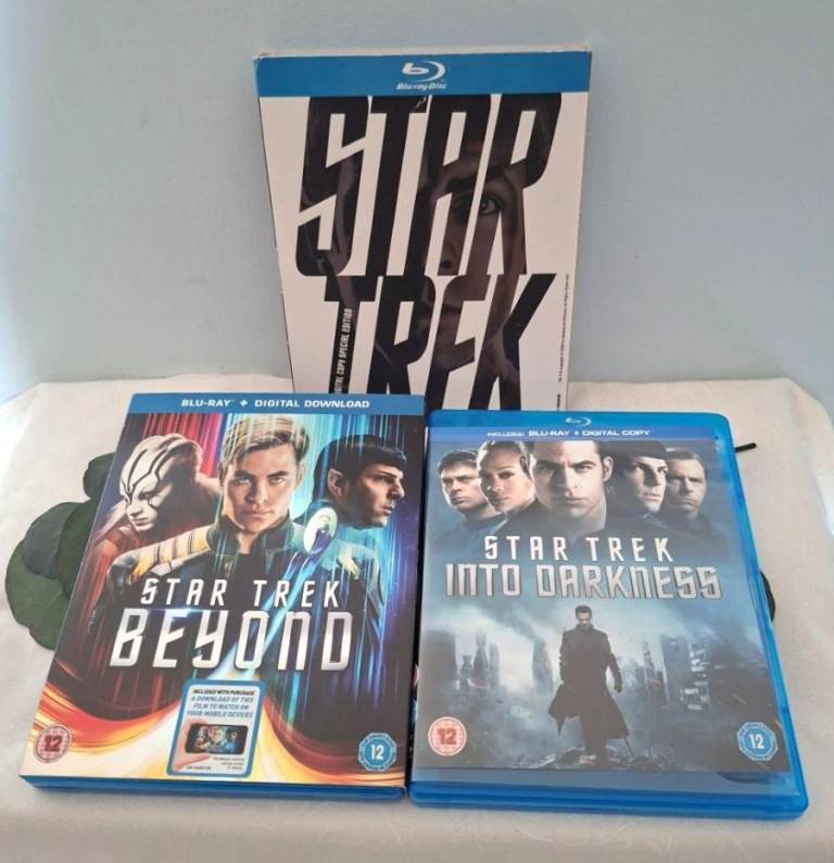Three Fantastic Star Trek Films Blu-ray Bundle – Perfect for Trekkies