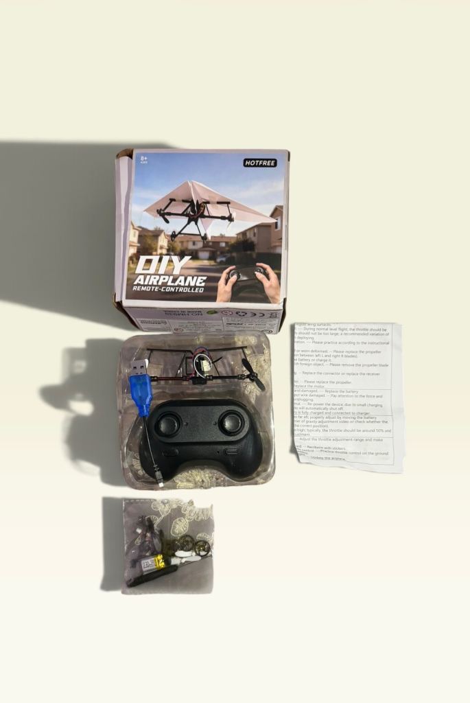 HOTFREE DIY Airplane Remote-Controlled Drone – New
