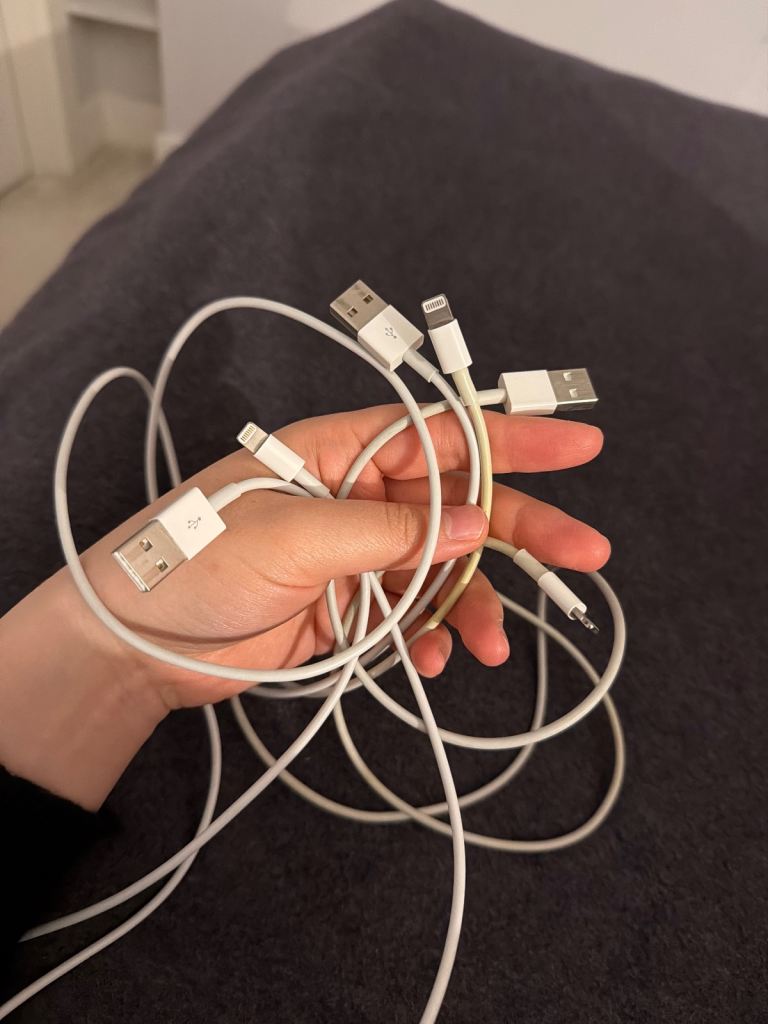 USB lightning cables