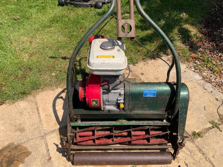 old but reliable lawn mower