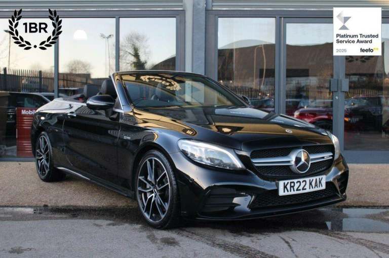 2022 Mercedes-Benz C Class 3.0 C43 V6 AMG Night Edition (Premium Plus) Cabriolet G-Tronic+ 4MATIC...