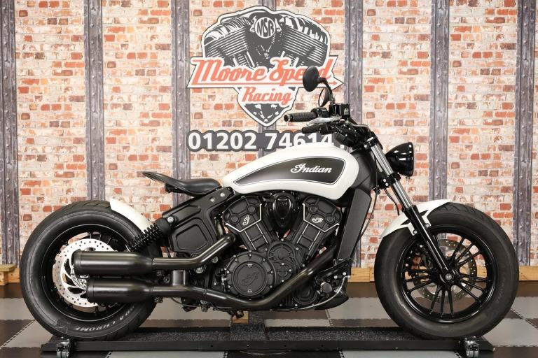 2016 INDIAN SCOUT SIXTY MSR BOBBER - 9,250 MILES, 3 OWNERS - AWESOME CUSTOM BIKE