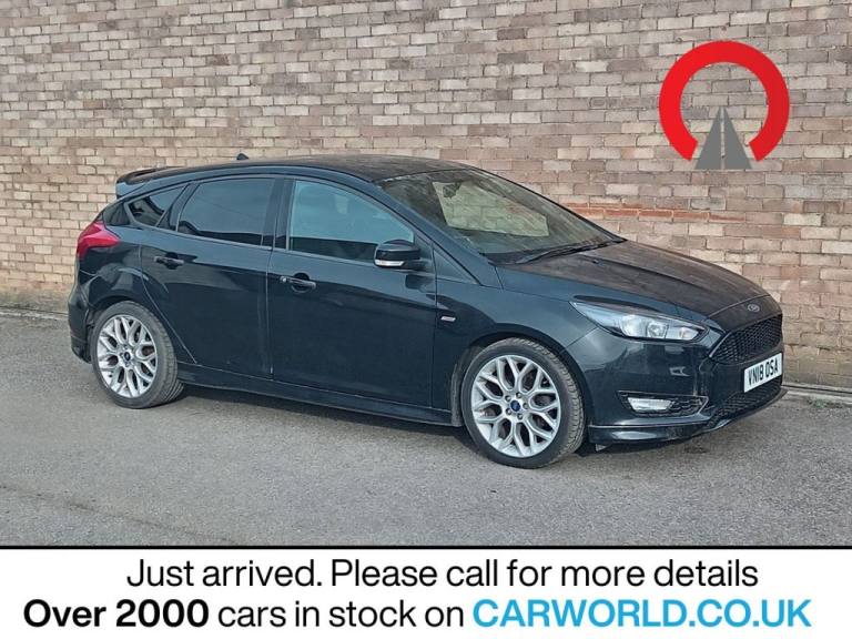 2018 Ford Focus 1.0T EcoBoost ST-Line Hatchback 5dr Petrol Manual Euro 6 (s/s) (140 ps) Hatchback...
