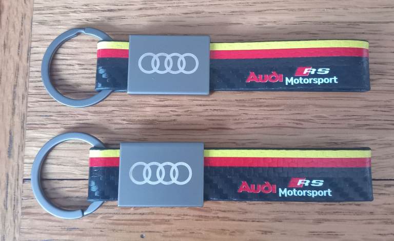 2 Audi Keyrings 