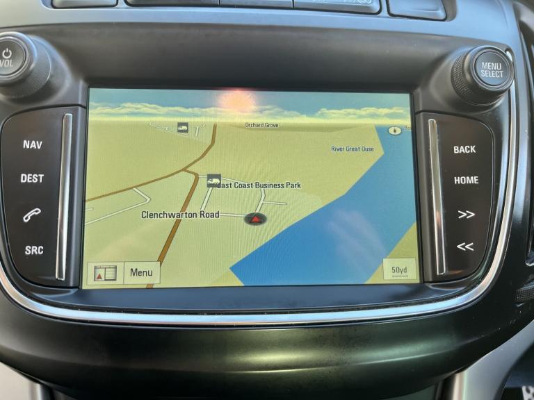 VAUXHALL ZAFIRA TOURER 1.4 i Turbo SRi Nav Black Manual Petrol 2017