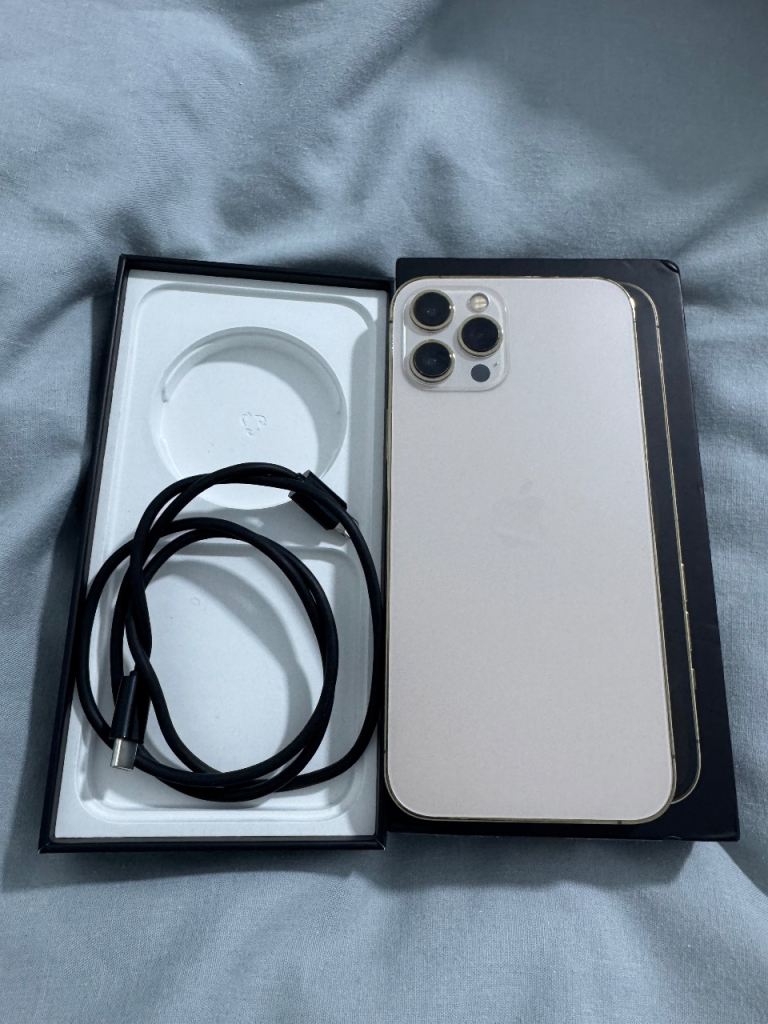 image for iPhone 12 Pro Max 128GB gold unlocked 