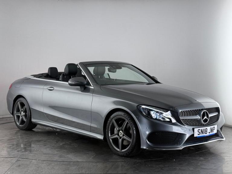 2018 Mercedes-Benz C Class 2.1 C220d AMG Line Cabriolet G-Tronic+ Euro 6 (s/s) 2dr Convertible Di...