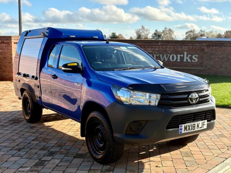 2018 Toyota Hilux / Navara / Ranger Active Extra Cab Pick Up 2.4 D-4D 4x4  PICK UP Diesel Manual