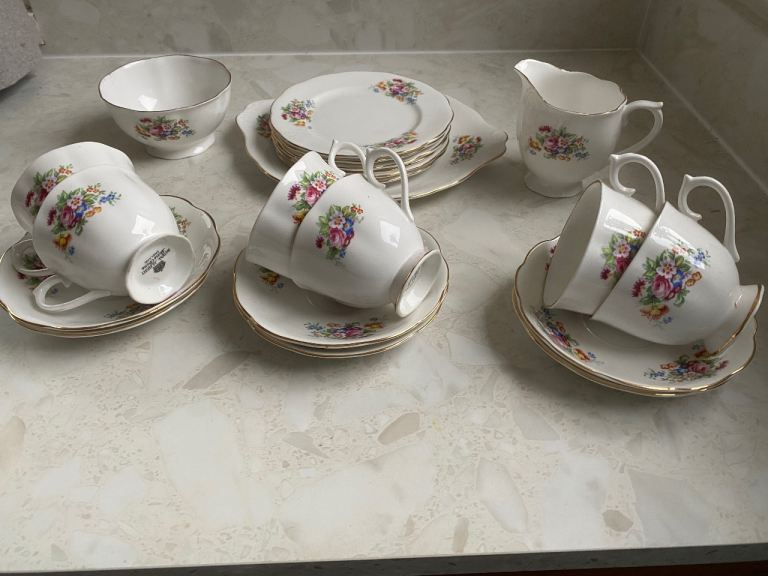 Royal Albert vintage bone china tea set