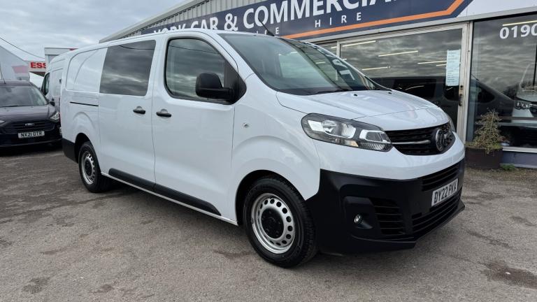 2022 Vauxhall Vivaro 2.0 Turbo D 3100 Dynamic Crew Van L2 H1 Euro 6 (s/s) 6dr Crew Van Diesel Manual