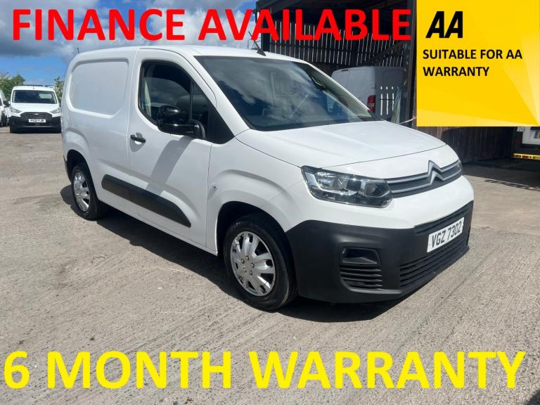 2021 Citroen Berlingo 1.5 BlueHDi 1000Kg Enterprise Pro 100ps [6 Speed] PANEL VAN Diesel Manual