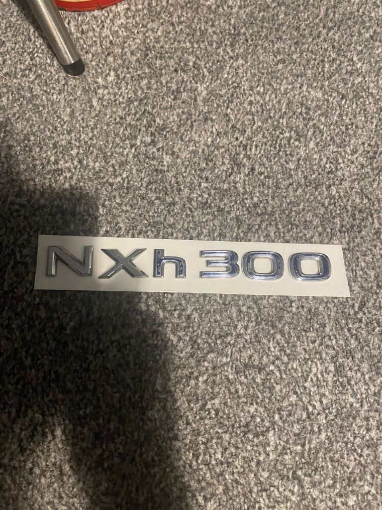 Genuine LEXUS NX300H  BADGE Rear Emblem Logo For NX300h 2014+