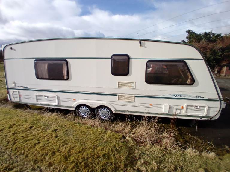 Abbey spectrum fix bed caravan 