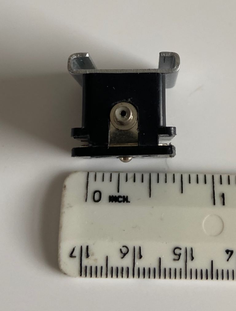 Camera flash hot shoe mount adapter for PC connection, £5.00 for Sale